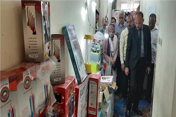  معرض صنع فى مصر بقرية زاوية غزال 