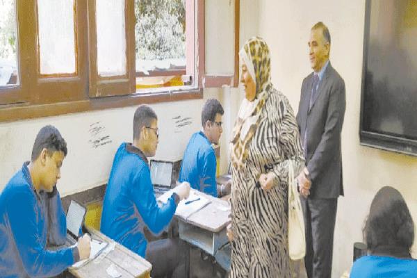 انطلاق امتحانات الفصل الدراسى الثانى 