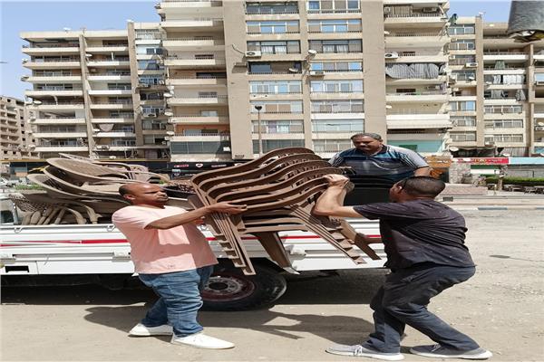إزالة التعديات والمخالفات بالقاهرة