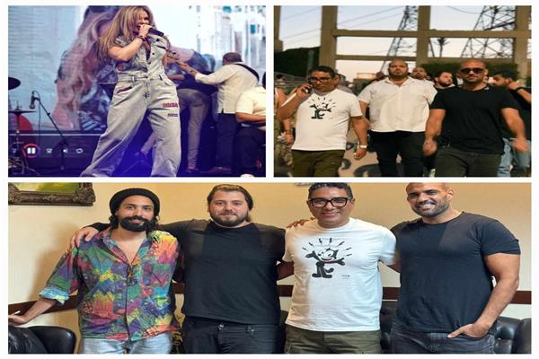 حفل نيكول سابا بأسيوط ولقاء شارموفرز