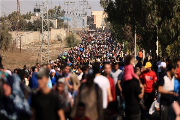 نزوح الفلسطينين - أرشيفية 