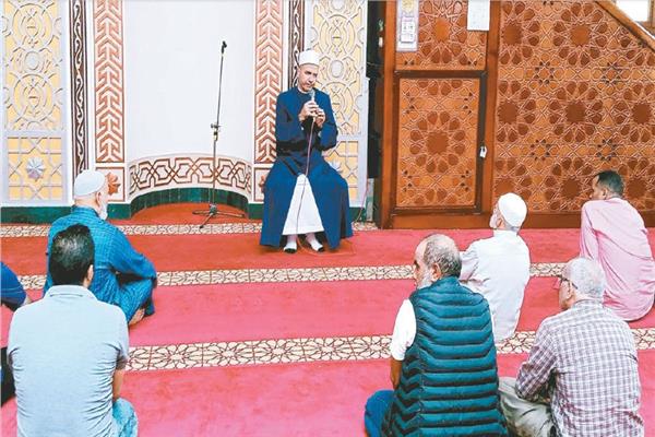 الدكتور صفوت محمد عمارة خلال اللقاء