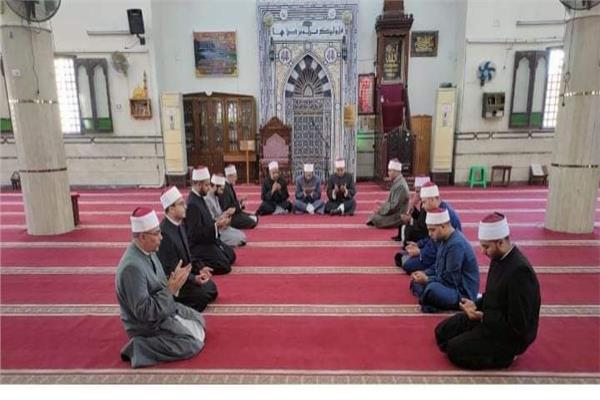 أعضاء القافلة الدعوية المشتركة بمحافظة شمال سيناء