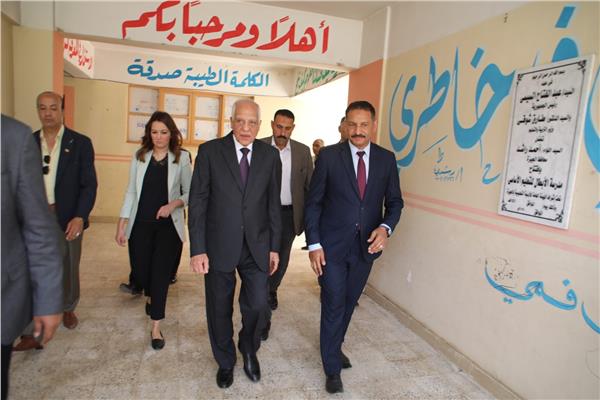 جانب من الجولة التفقدية لمحافظ الجيزة