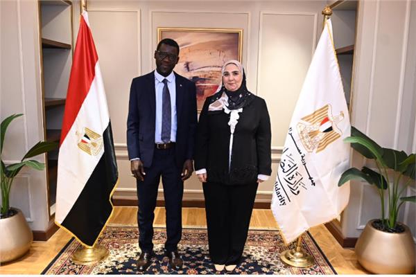 وزيرة التضامن الاجتماعي