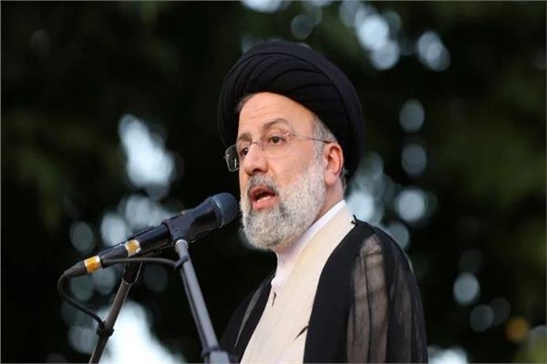 الرئيس الإيراني إبراهيم رئيسي