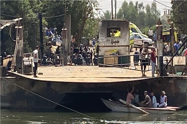جانب من موقع الحادث
