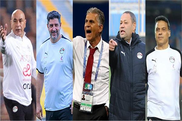 حسام حسن، ضياء السيد، كيروش، فيتوريا، حسام حسن