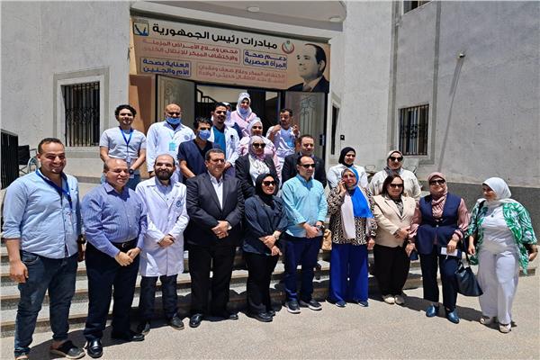 وفد لجنة الشؤون الصحية بالنواب
