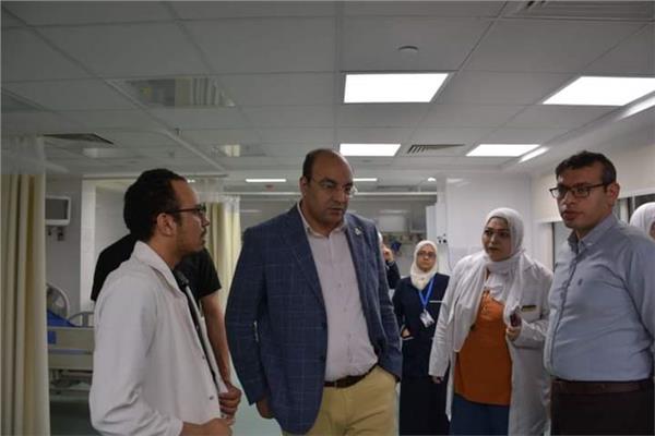 جانب من الجولة الميدانية 