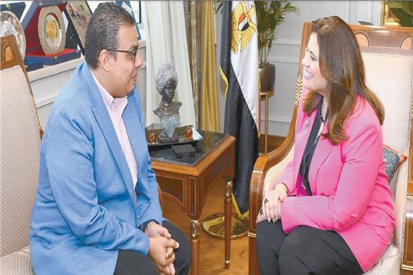 السفيرة سها جندى خلال حوارها مع «الأخبار»