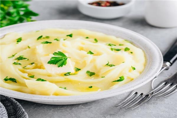  البطاطس المهروسة