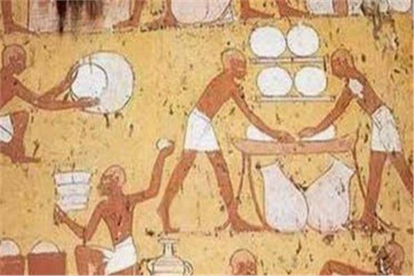 الخبز عند الفراعنة 