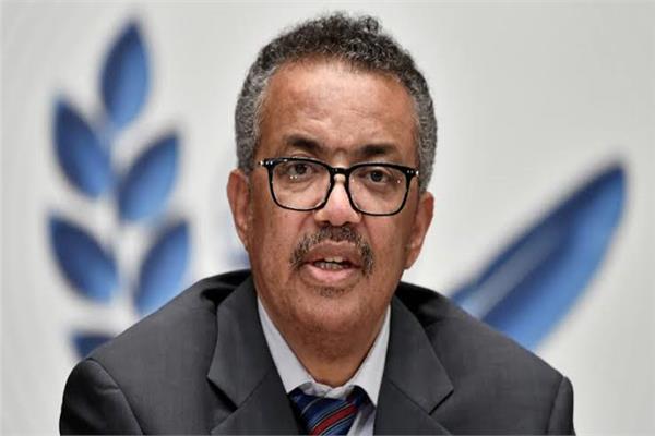 المدير العام لمنظمة الصحة العالمية تيدروس أدهانوم جيبريسوس