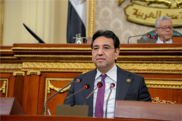 النائب  أيمن محسب وكيل لجنة الشؤون العربية