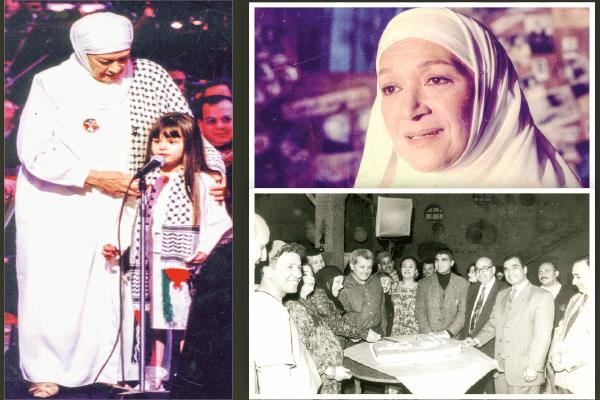 الفنانة هدى سلطان قبل وفاتها - أبطال مسلسل «الوتد»