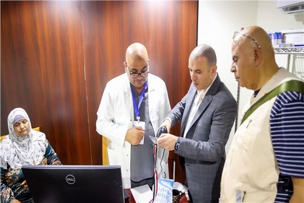نائب وزير الصحة السعودي يزور مقر بعثة الحج الطبية المصرية في مكة المكرمة