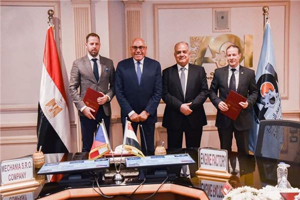  تعاون الهيئة العربية للتصنيع وكبري الشركات التشيكية 