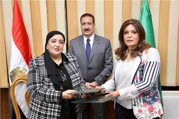 توقيع بروتوكول بين جامعة السادات ومديرية الشئون الصحية