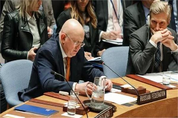  مندوب روسيا الدائم لدى الأمم المتحدة فاسيلي نيبينزيا