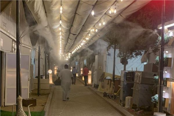 مخيمات عرفات مستعدة لاستقبال الحجاج