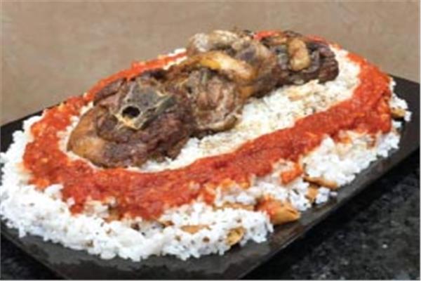 أكلة العيد..«فتة ولحمة ورز» 