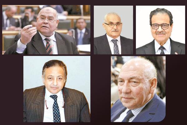  فريد زهران -  د. هشام عنانى -  ناجى الشهابى -  المستشار جمال التهامى -  حسن ترك