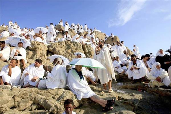 الحجاج على صعيد عرفات