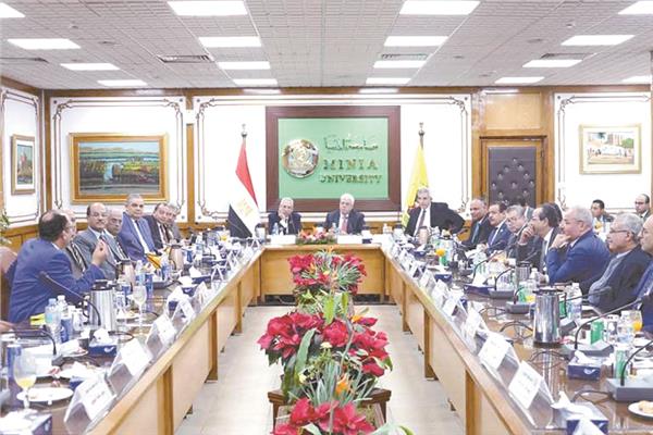  اجتماع المجلس الأعلى للجامعات برئاسة د. أيمن عاشور وزير التعليم العالي