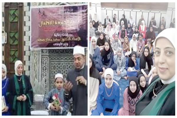 بحضور 400 طفل..  أوقاف القليوبية تنظم برنامج لقاء الجمعة للأطفال