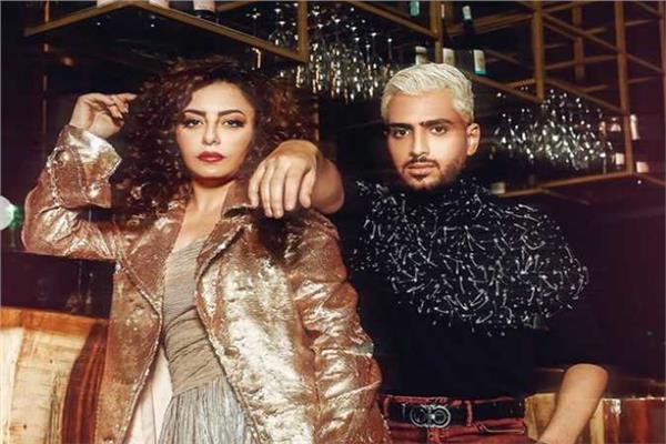 إلهام عبدالبديع وزوجها الفنان وليد سامي