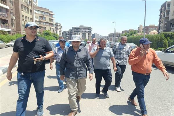 جانب من جولة الاسكان التفقدية بالمدن الجديدية