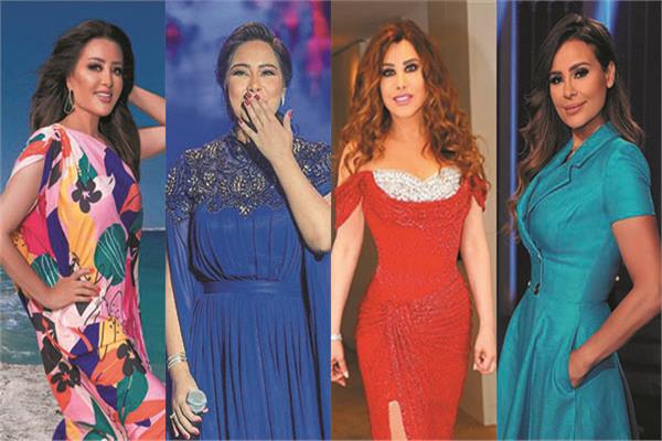 كارول سماحة، نجوى كرم، شيرين عبدالوهاب، لطيفة