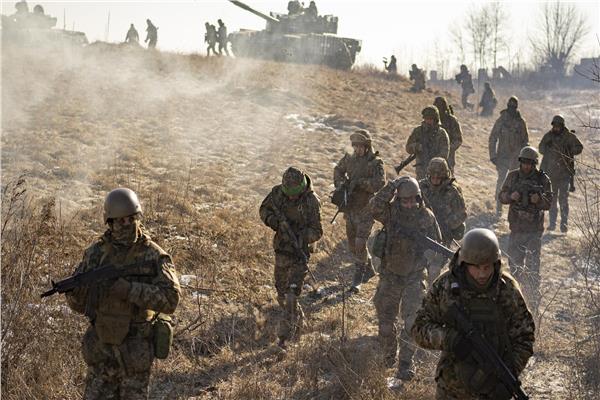 عدد من القوات الأوكرانية - صورة أرشيفية 