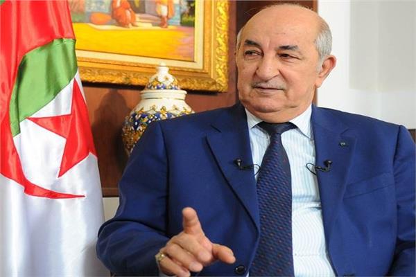  الرئيس الجزائري عبد المجيد تبون