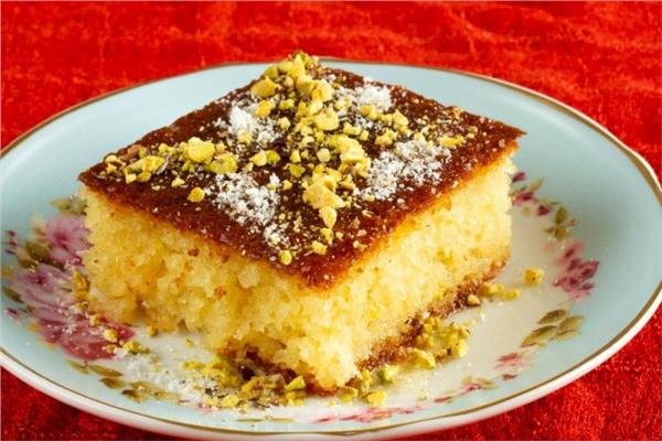 البسبوسة بالزبادي