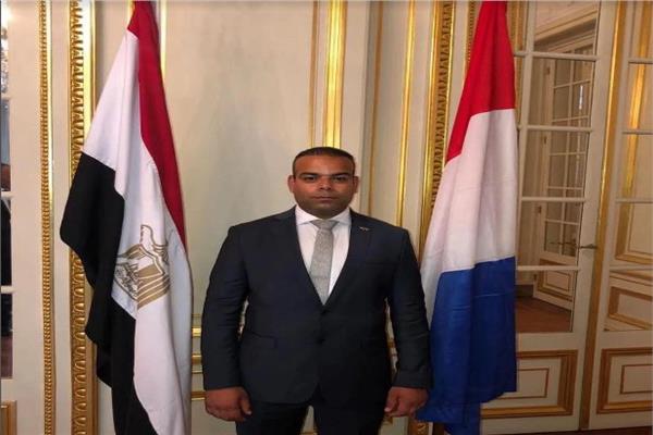سامح أبوزيد رئيس جمعية شباب مصر بفرنسا