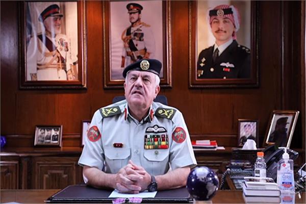 رئيس هيئة الأركان المشتركة الأردني اللواء الركن يوسف أحمد الحنيطي