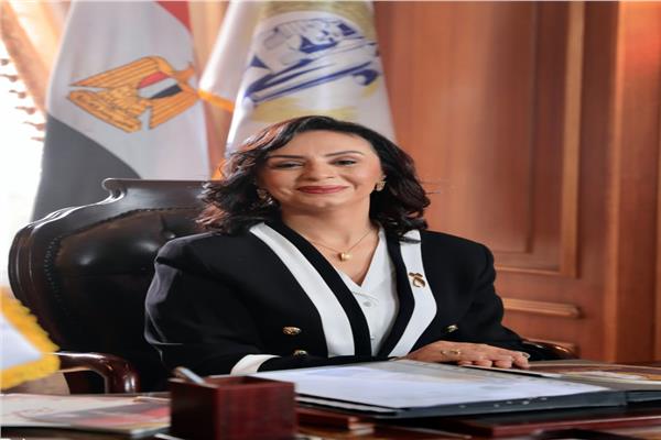  مايا مرسي وزيرة التضامن الإجتماعي