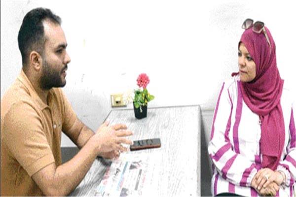 د. إيمان الخميسى  فى حوار مع مصطفى السويسى منسق تمرد «بالسويس»
