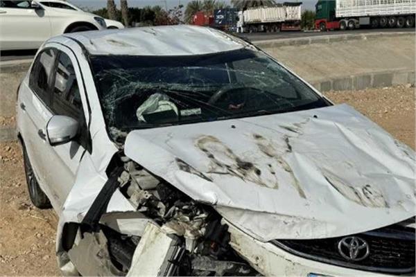 حادث انقلاب سيارة (أرشيفية)