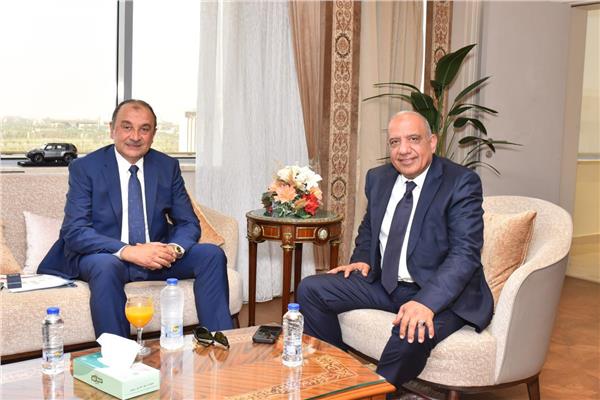 المهندس محمد شيمي يستقبل الدكتور محمود عصمت
