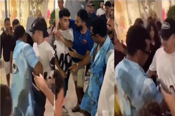  محمد رمضان ولقطات من الفيديو