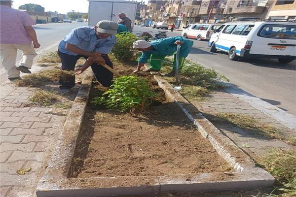 مشروعات الرصف بالزينية