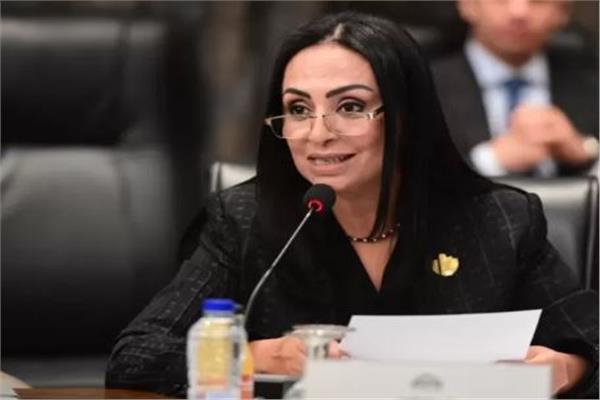 الدكتورة مايا مرسى وزير التضامن الاجتماعى