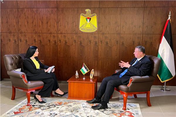 السفير دياب اللوح، سفير دولة فلسطين بالقاهرة