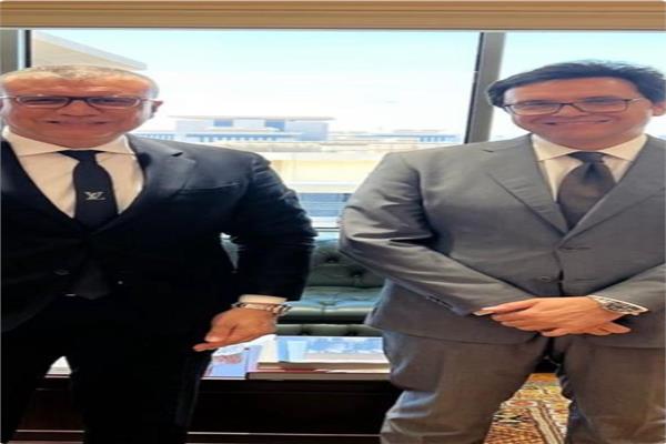  وزير الثقافة يلتقي الدكتور عمرو الليثي