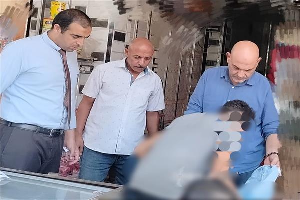 ضبط  أسماك ولحوم ودواجن فاسدة  باشمون