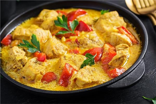  صينية دجاج بالكركم
