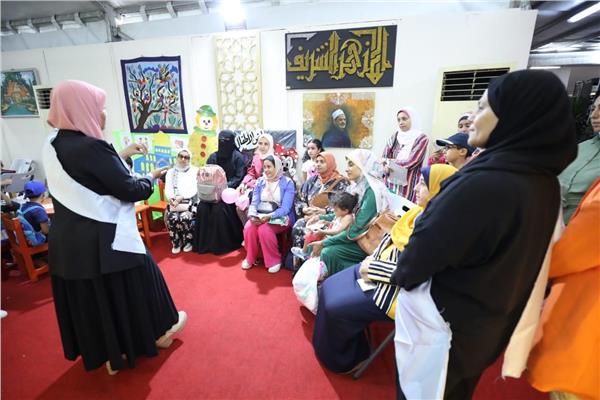 ندوة ثقافية عن كيفية تربية الأطفال  بمعرض الإسكندرية الدولي للكتاب